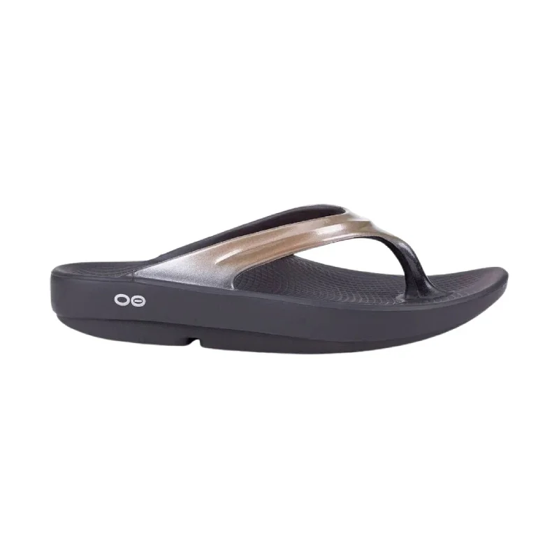 Limited Stock OOfos Women's OOlala Sandal - Latte