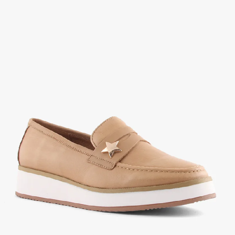 Modern Casual Shoes QUEENS CAMEL