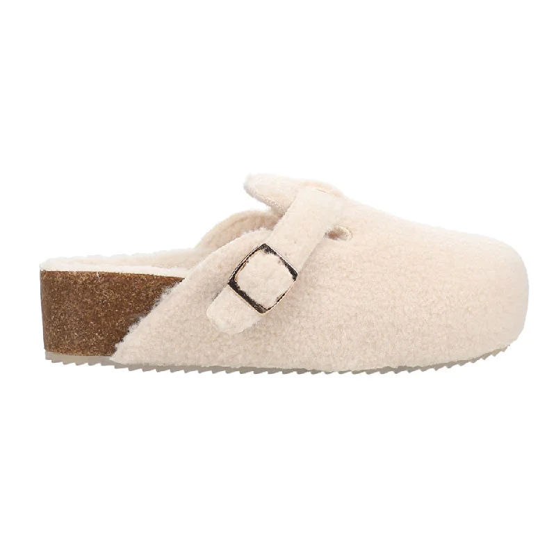 Premium Casual Footwear Qwest Shearling Mule Clogs