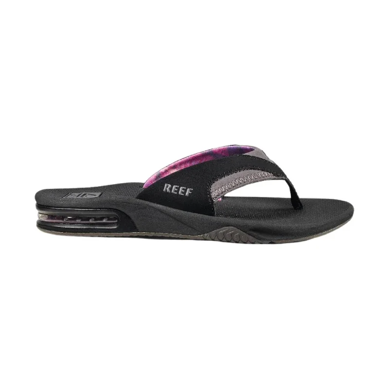 Shop Sales Reef Women's Fanning Flip Flop - Black/Grey