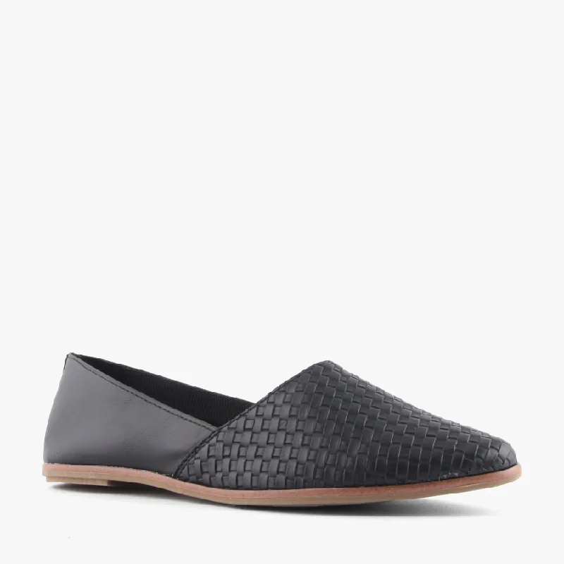 Slip-On Shoes Promotion REVAMI BLACK WEAVE