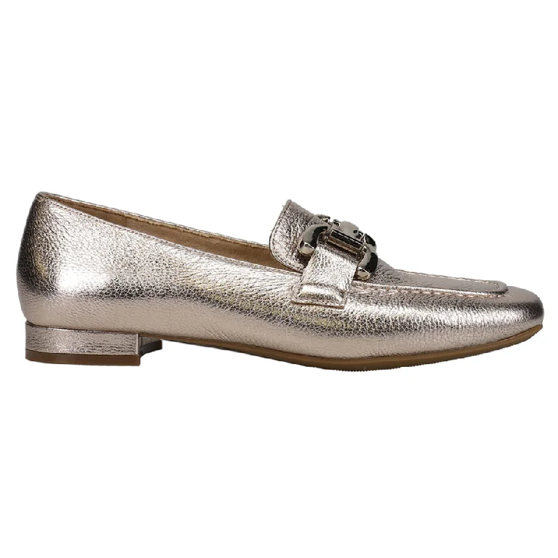 Flash Discount Simply Metallic Slip On Loafers