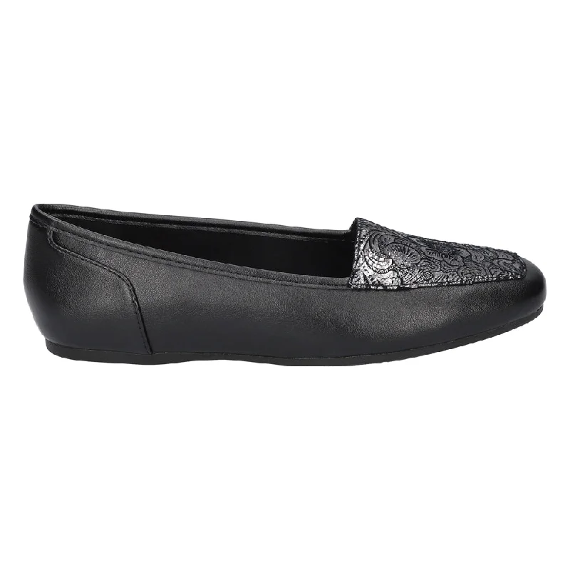 Style Redefined Thrill Metallic Slip On Flats