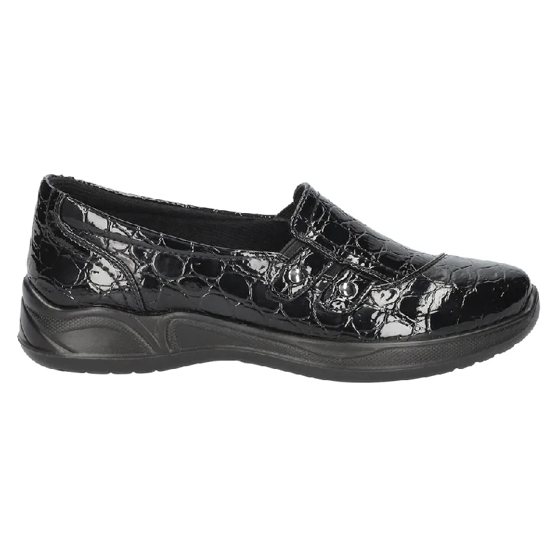 Save Big Tune Croc Slip On Flats